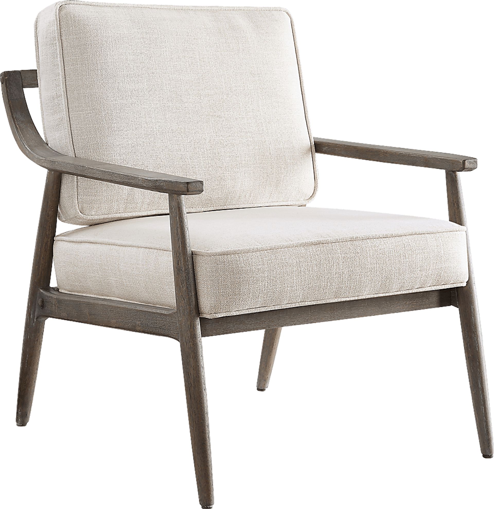 Ranelo I Cream Accent Chair - Image 1
