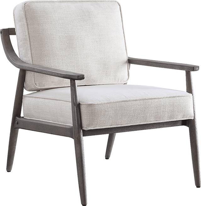 Ranelo II Cream Accent Chair - Thumbnail - Image 1