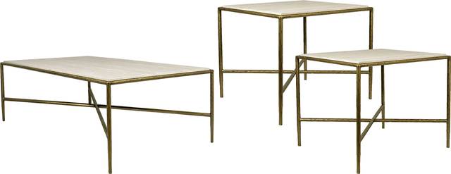 Rangel Taupe 3 Pc Table Set - Thumbnail - Image 1
