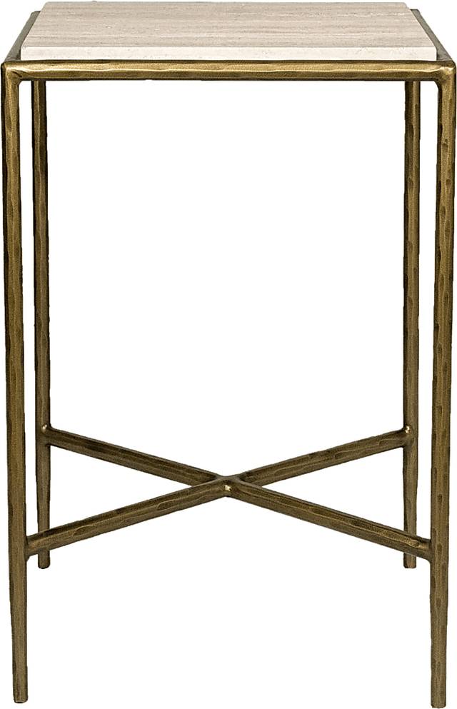 Rangel Taupe Side Table - Thumbnail - Image 2