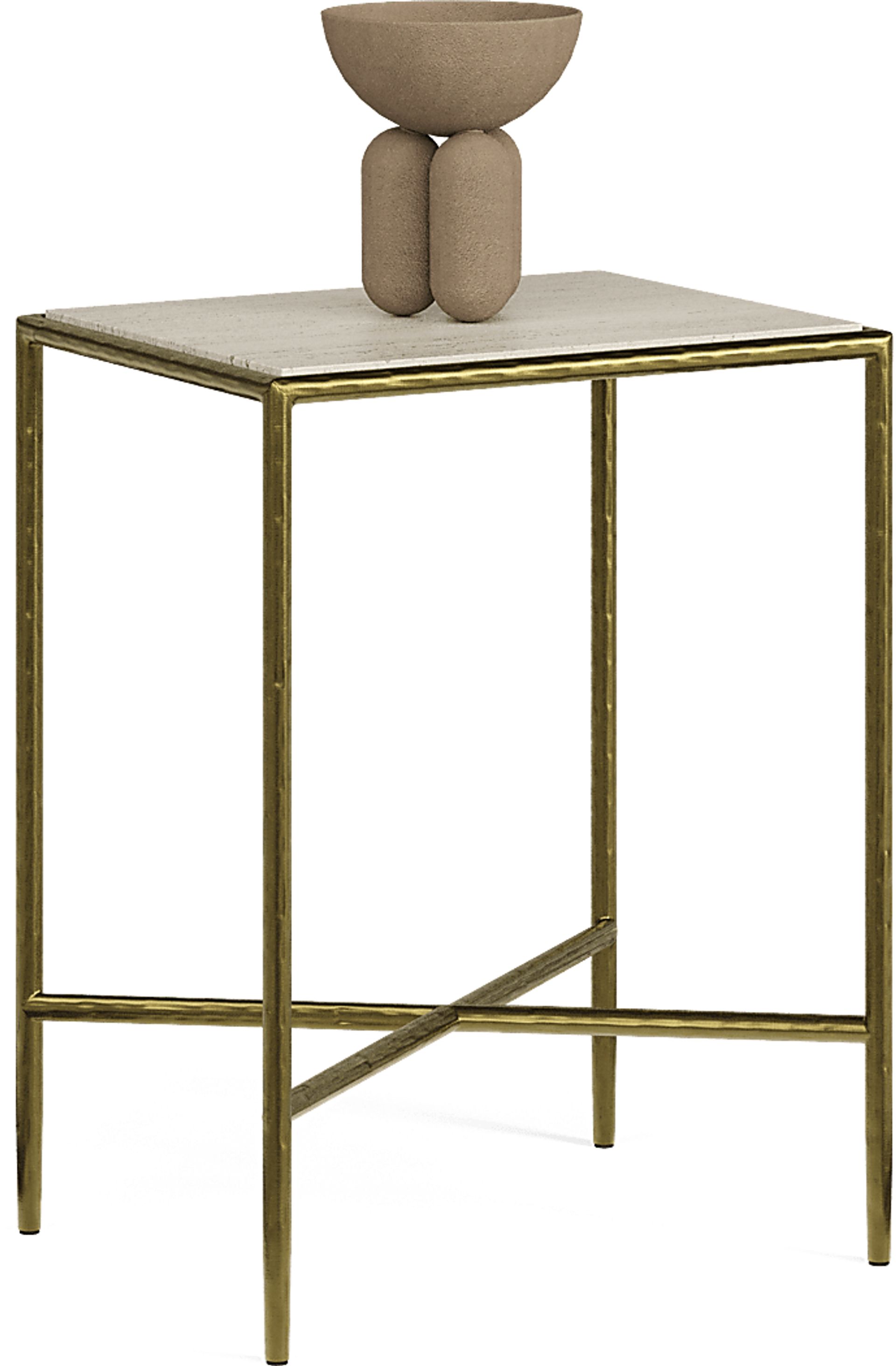 Rangel Taupe Side Table - Image 3
