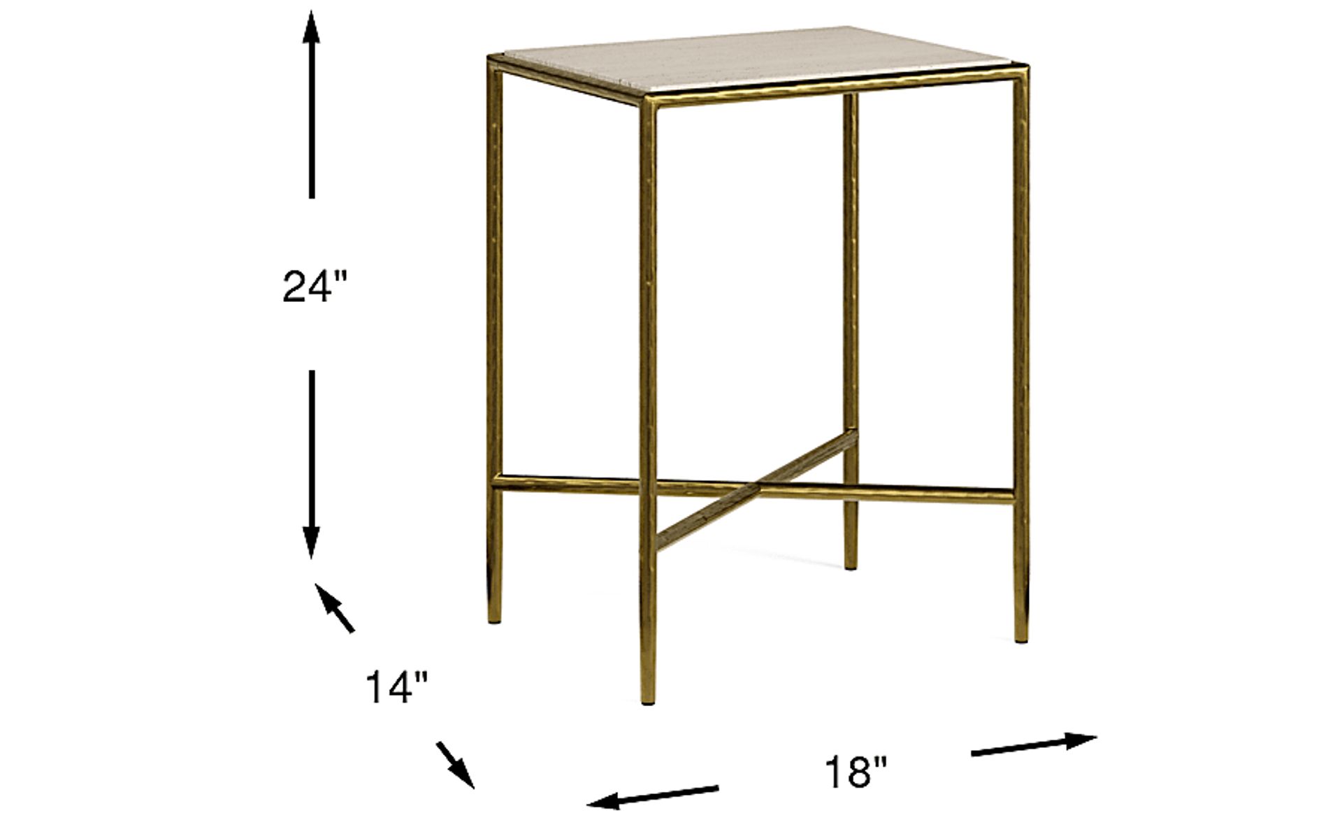 Dimension Image. Please refer to the Dimension Tab on this page for dimension details.