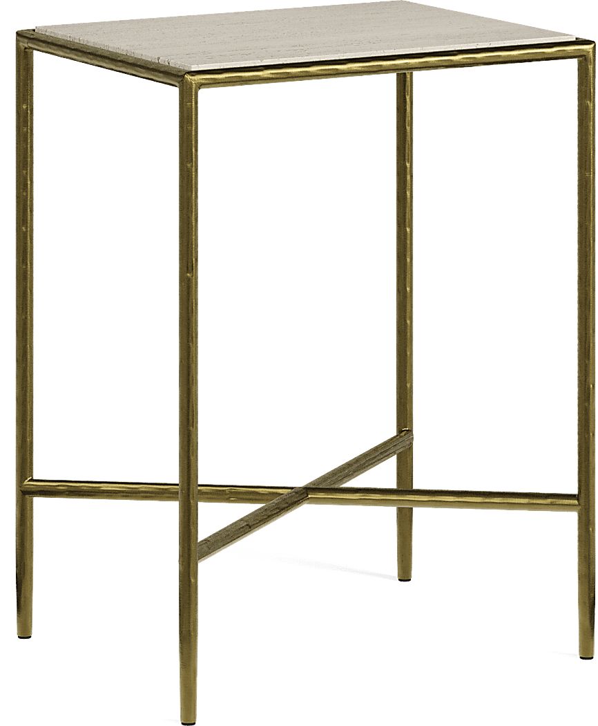 Rangel Taupe Side Table