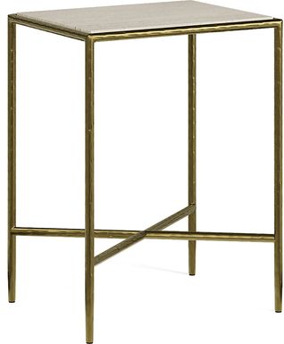 Rangel Taupe Side Table