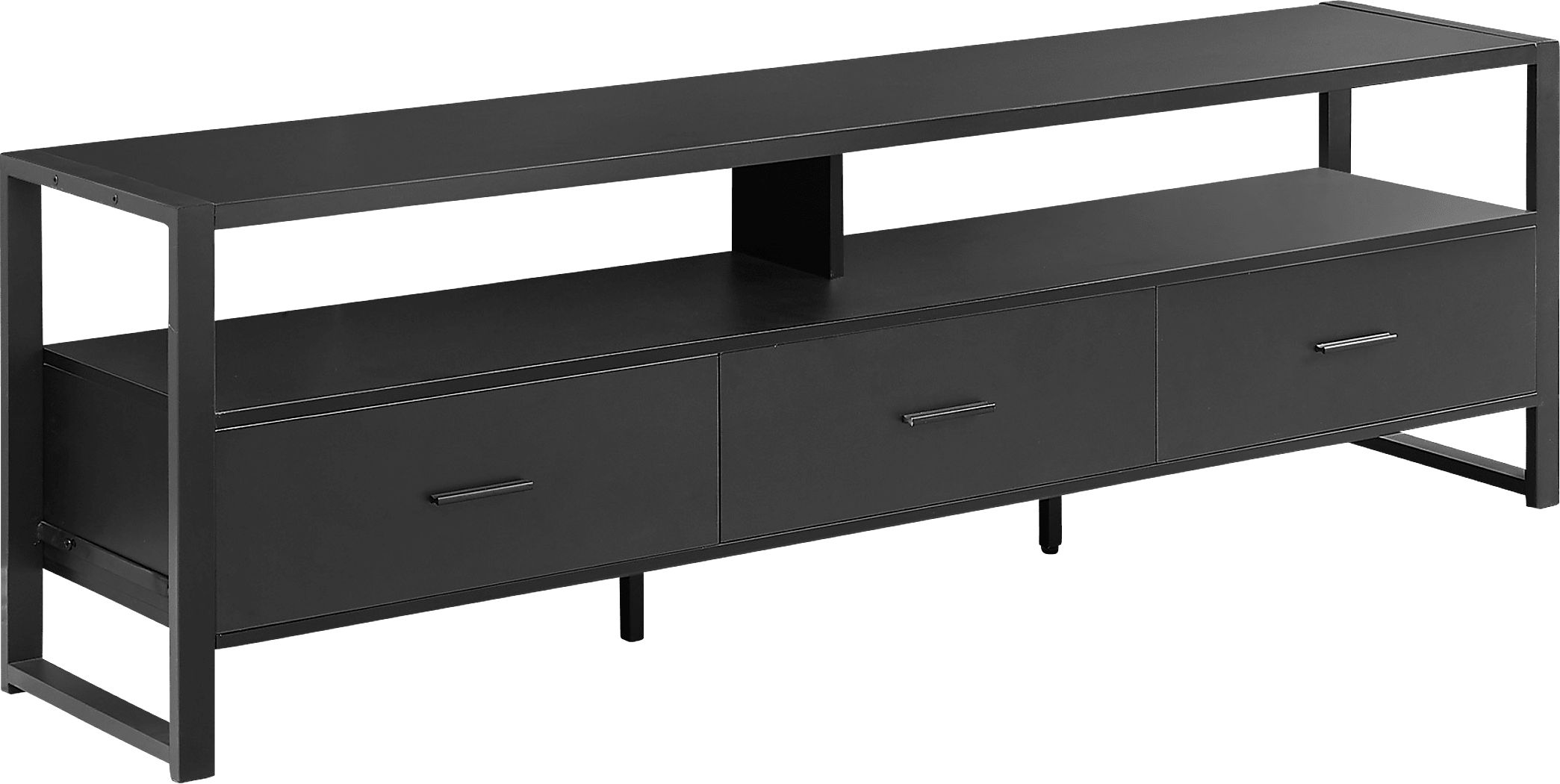 Rangeviewy Black 72.5 in. Console