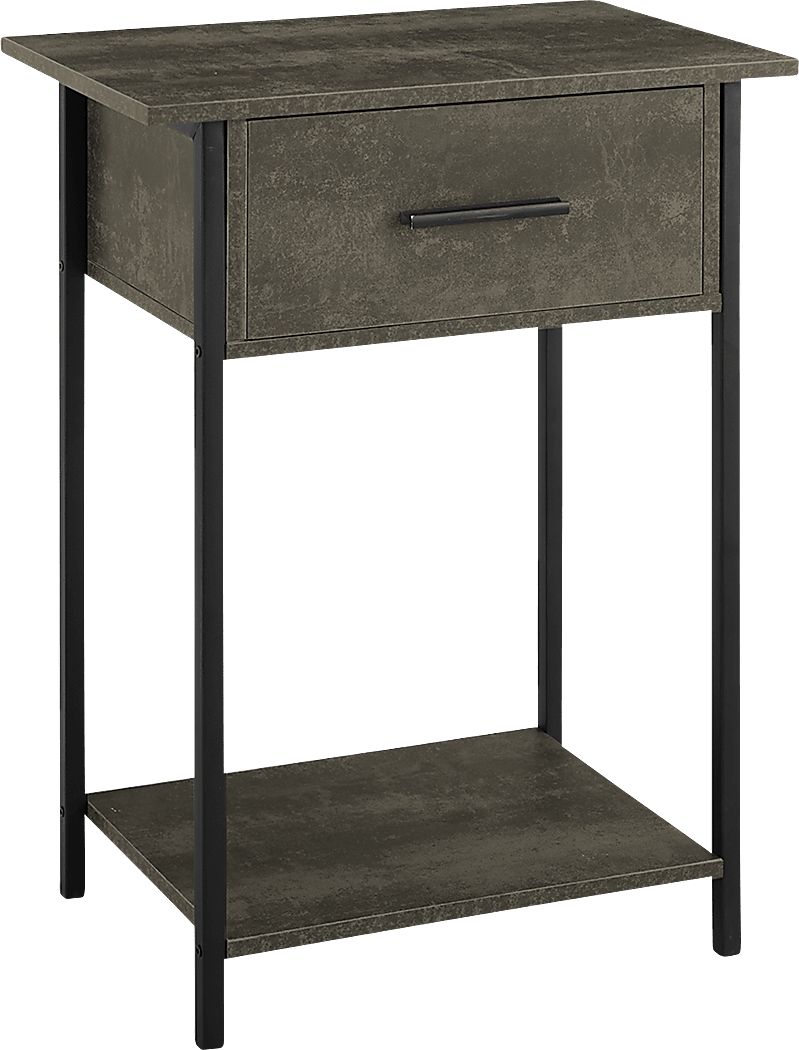 Rankiny Bronze End Table
