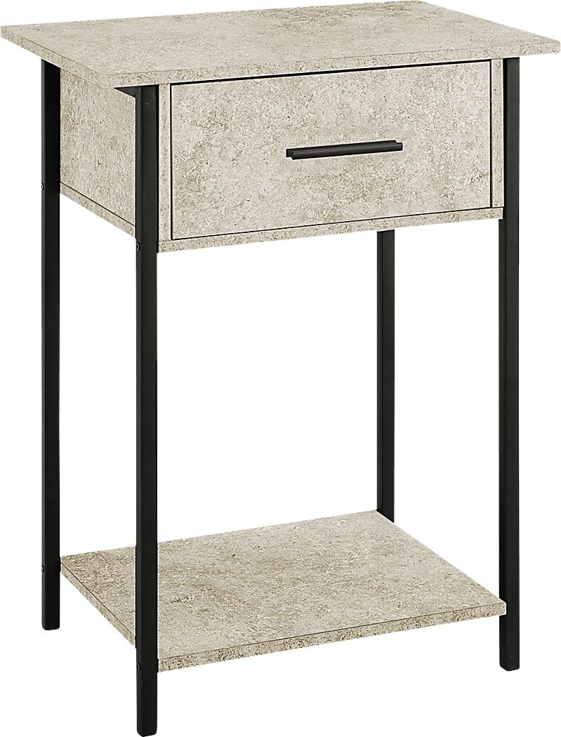 Rankiny Cream End Table