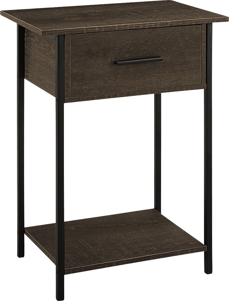 Rankiny Dark Oak End Table