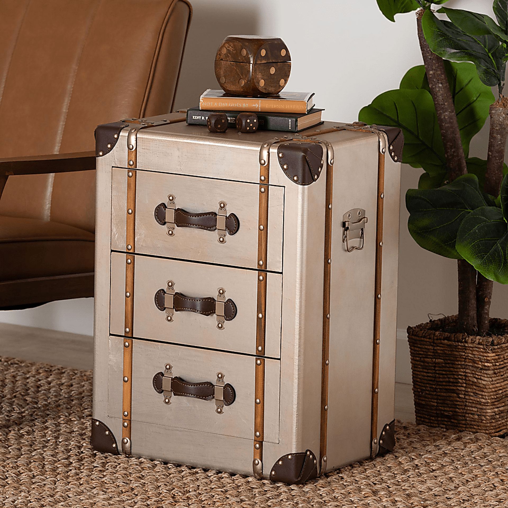 Ransburg Bronze Accent Cabinet - Image 2