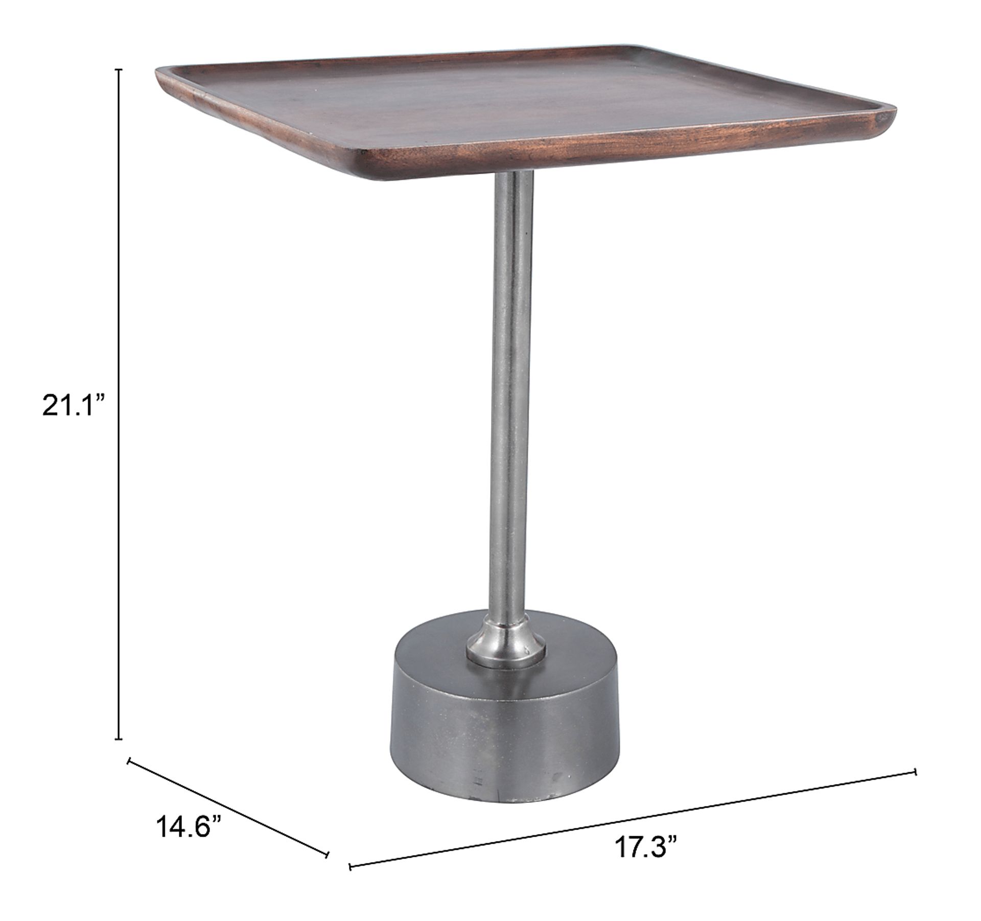 Ransford Brown Accent Table - Image 5
