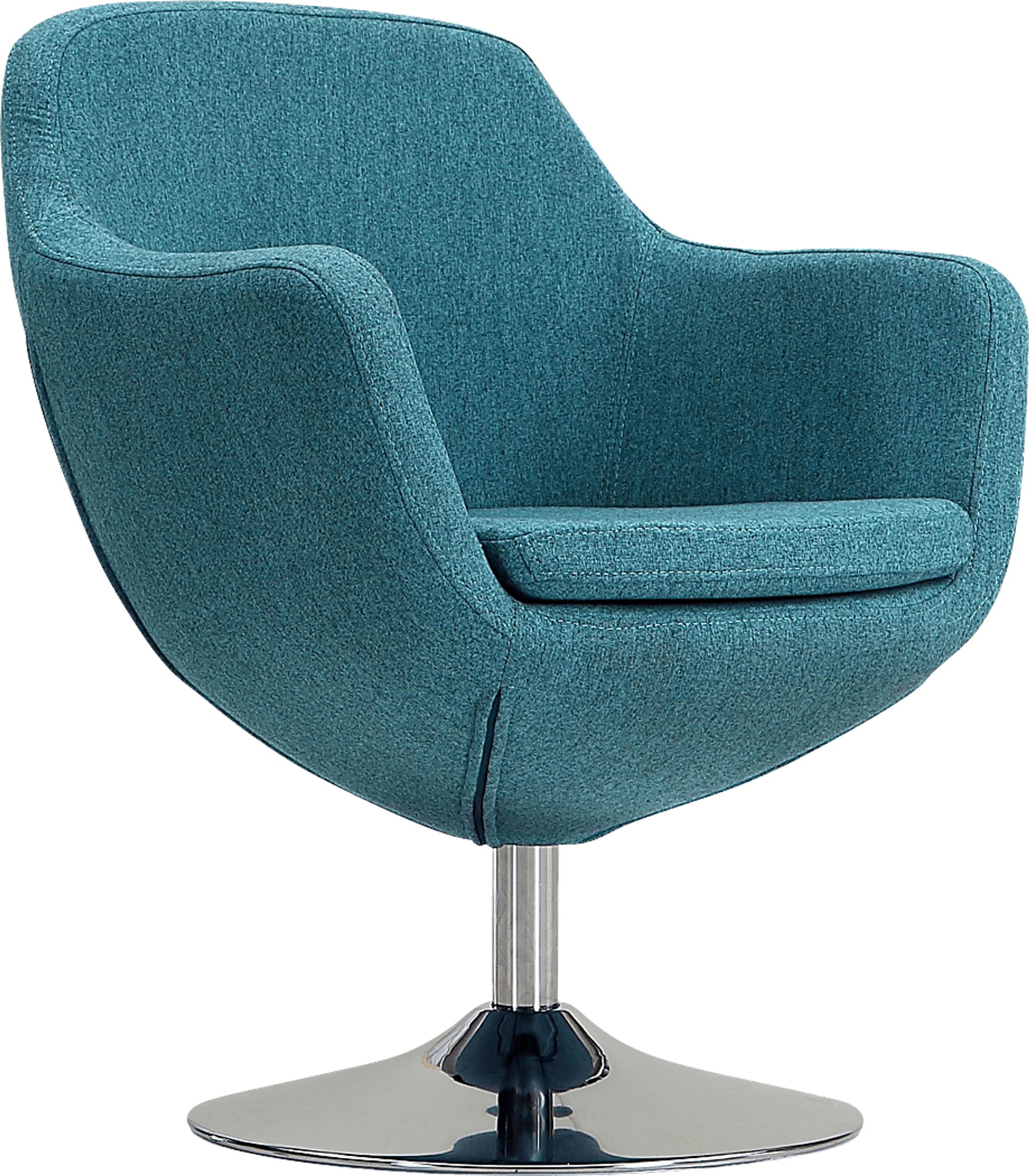 Rantoul Blue Accent Chair - Image 1