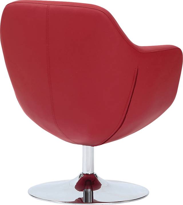Rantoul Red Accent Chair - Thumbnail - Image 4