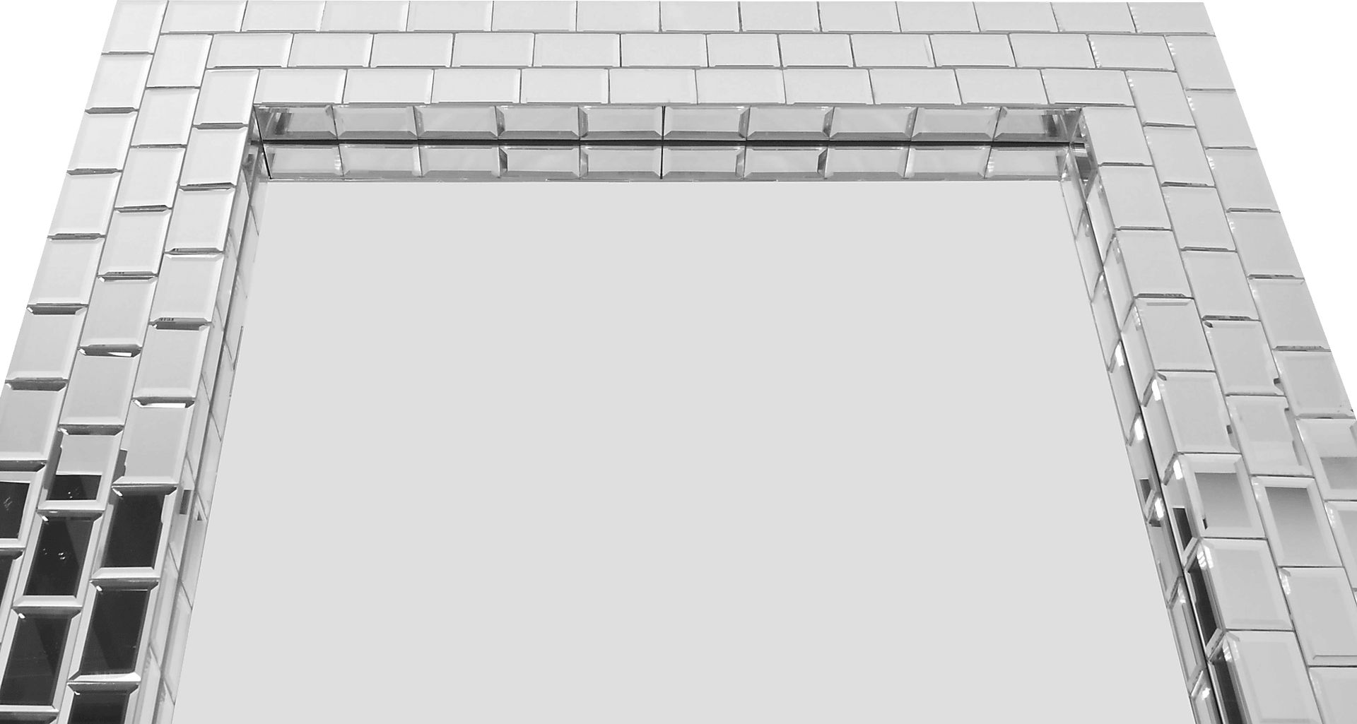 Ranzo Gray Rectangle Leaner Mirror - Image 2