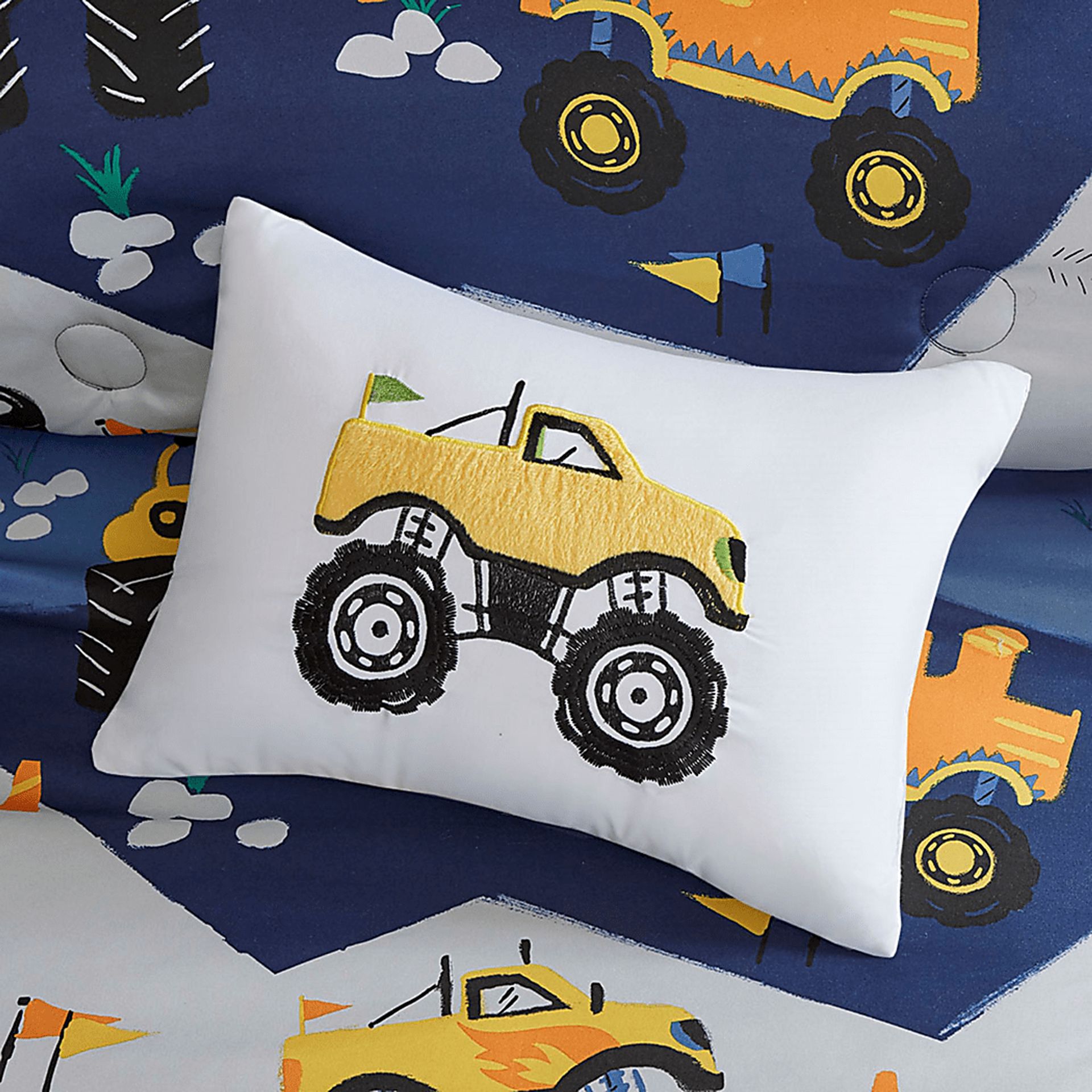 Raoul Blue Twin Comforter Set - Image 5