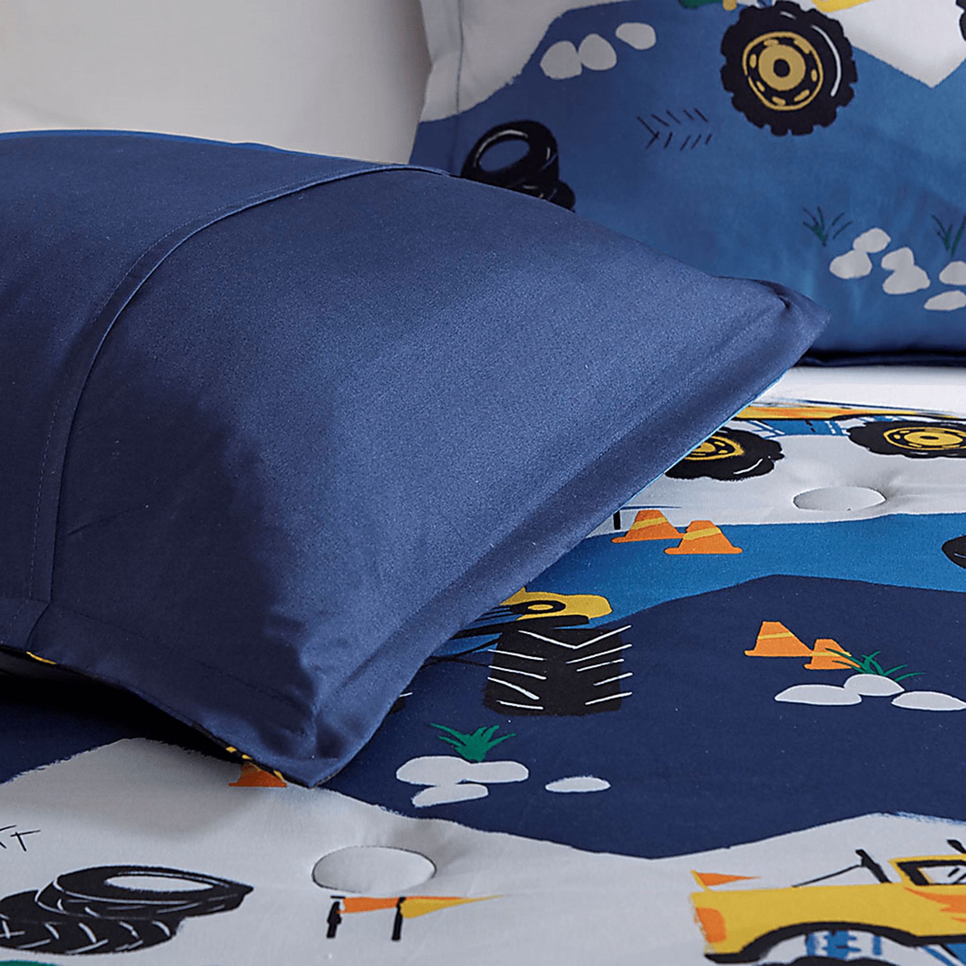 Raoul Blue Twin Comforter Set - Image 7