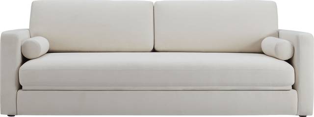 Rapalla Cream Linen Sleeper Sofa - Thumbnail - Image 3