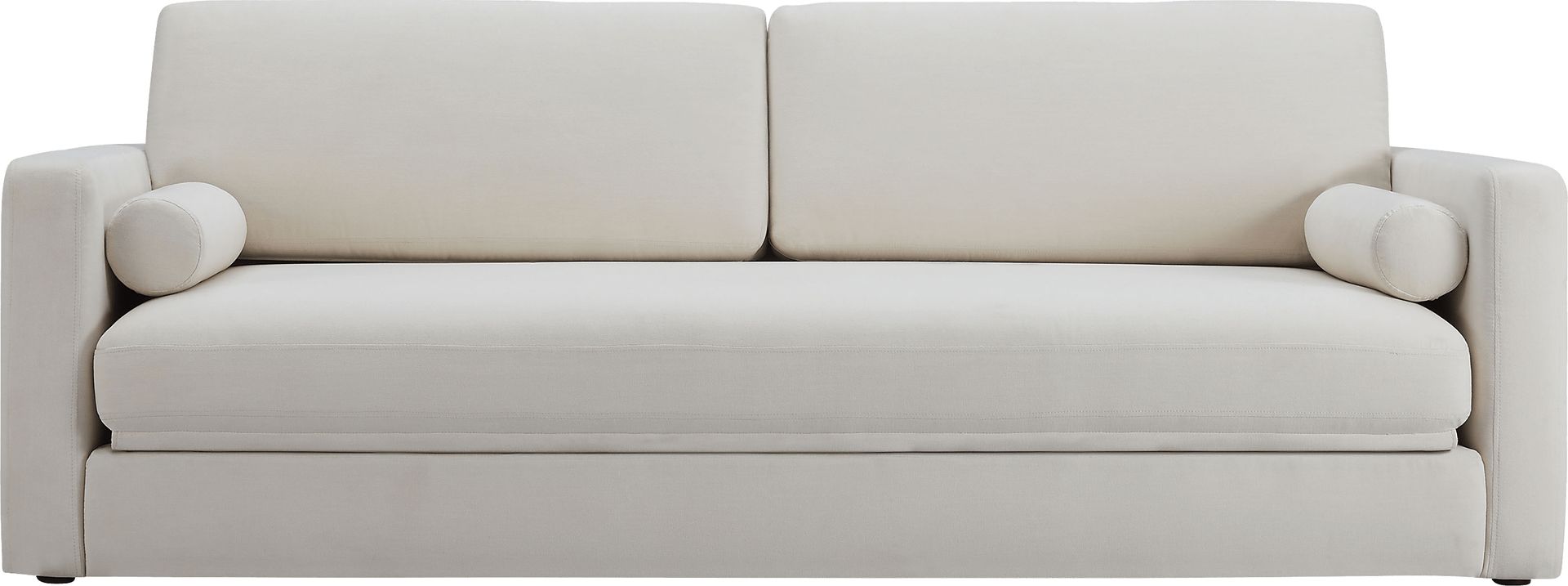 Rapalla Cream Linen Sleeper Sofa - Image 3