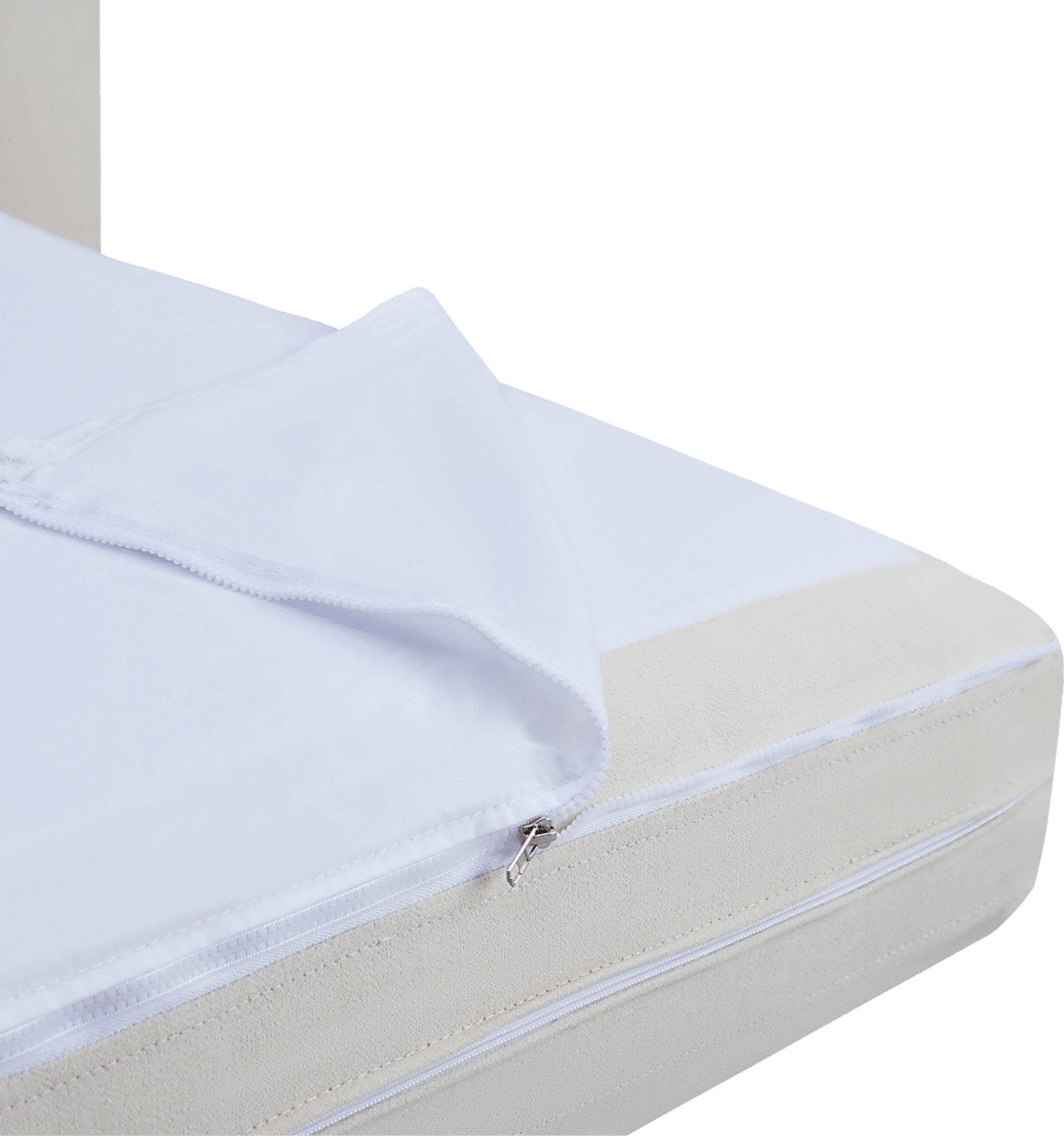 Rapalla Cream Linen Sleeper Sofa - Image 9