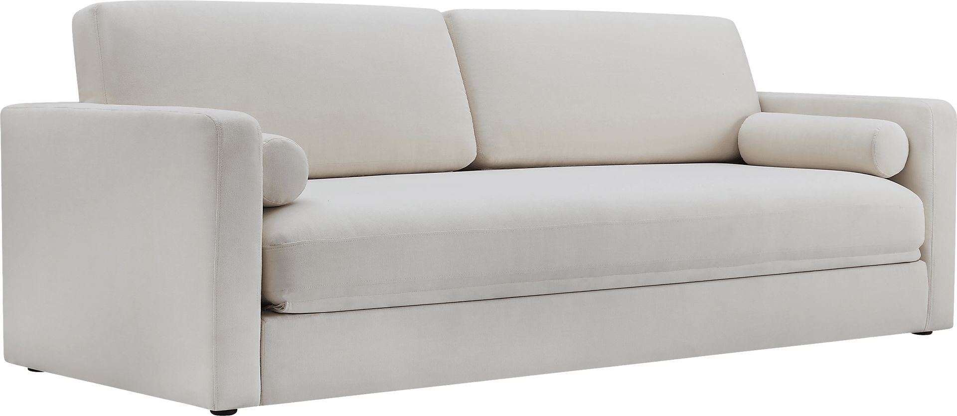 Rapalla Cream Linen Sleeper Sofa - Image 1