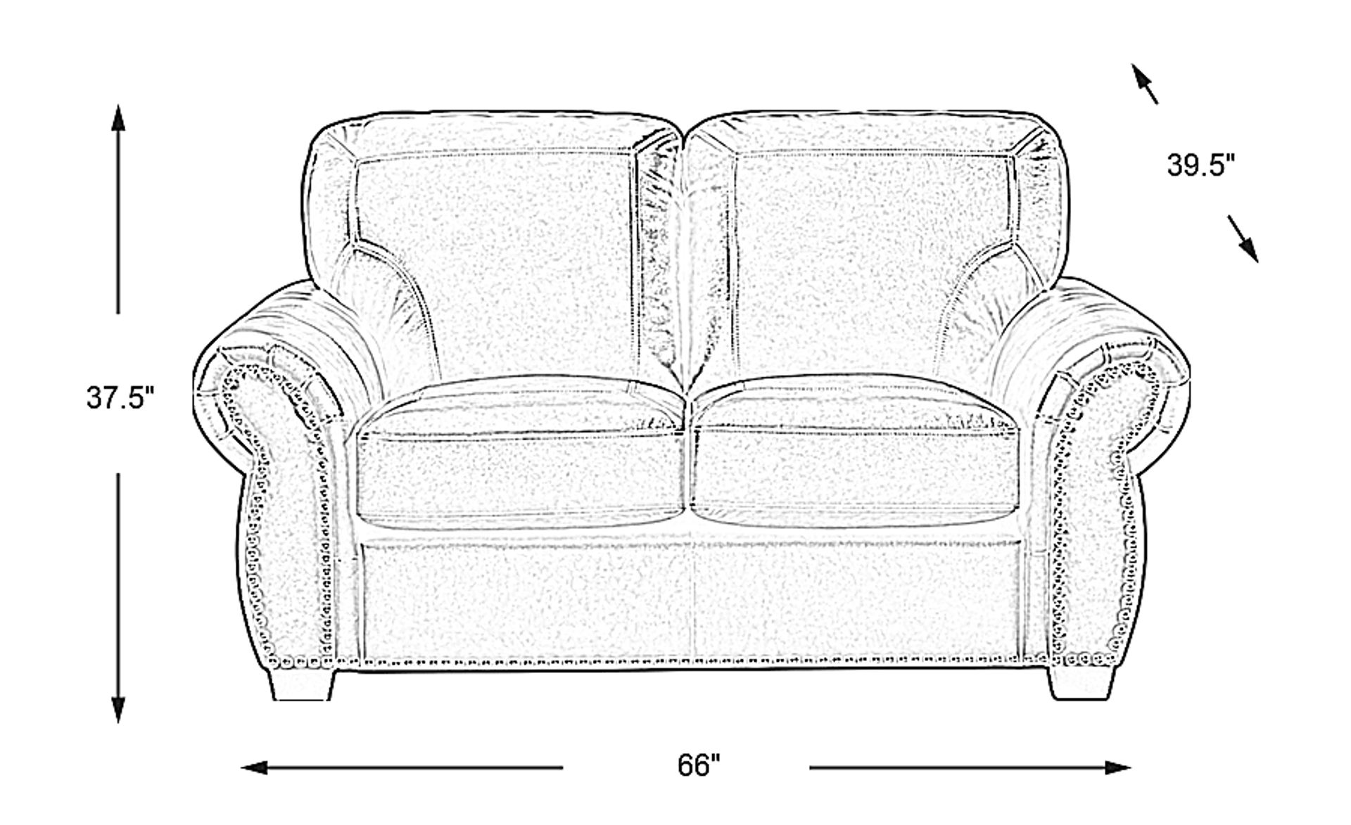 Dimension Image. Please refer to the Dimension Tab on this page for dimension details.