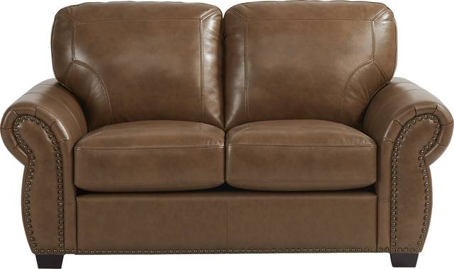Rapallo Saddle Leather 6 Pc Living Room - Thumbnail - Image 3