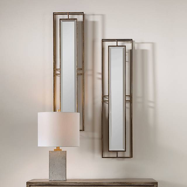 Rapalo Gold Mirror, Set of 2 - Thumbnail - Image 2