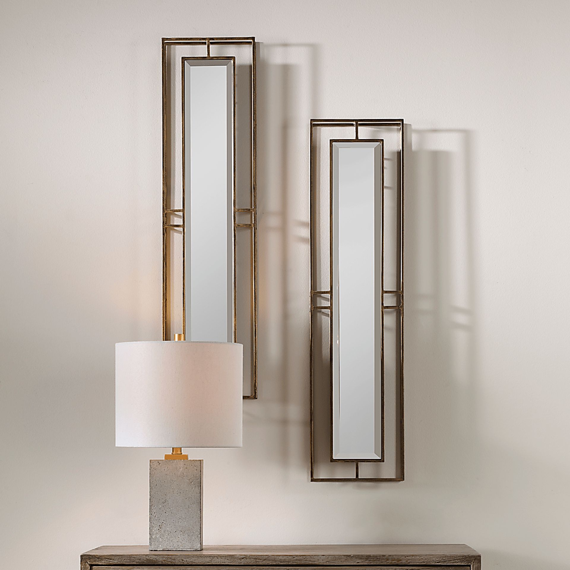 Rapalo Gold Mirror, Set of 2 - Image 2