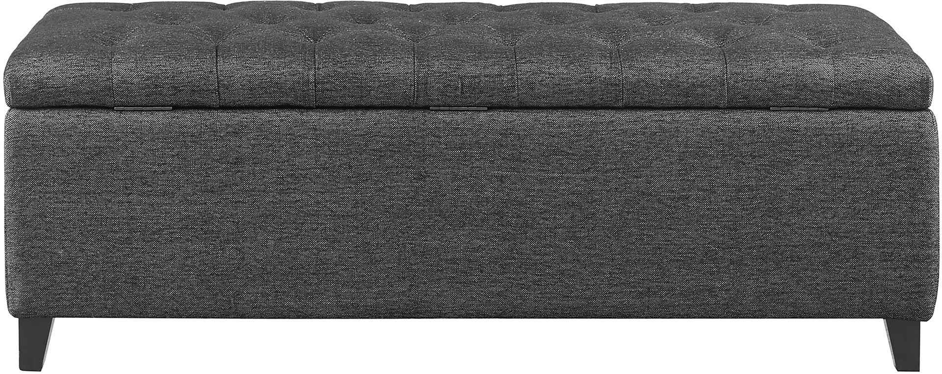 Rapdye Charcoal Accent Bench - Image 2