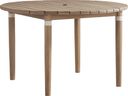 round outdoor dining table