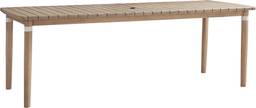 rectangle outdoor dining table