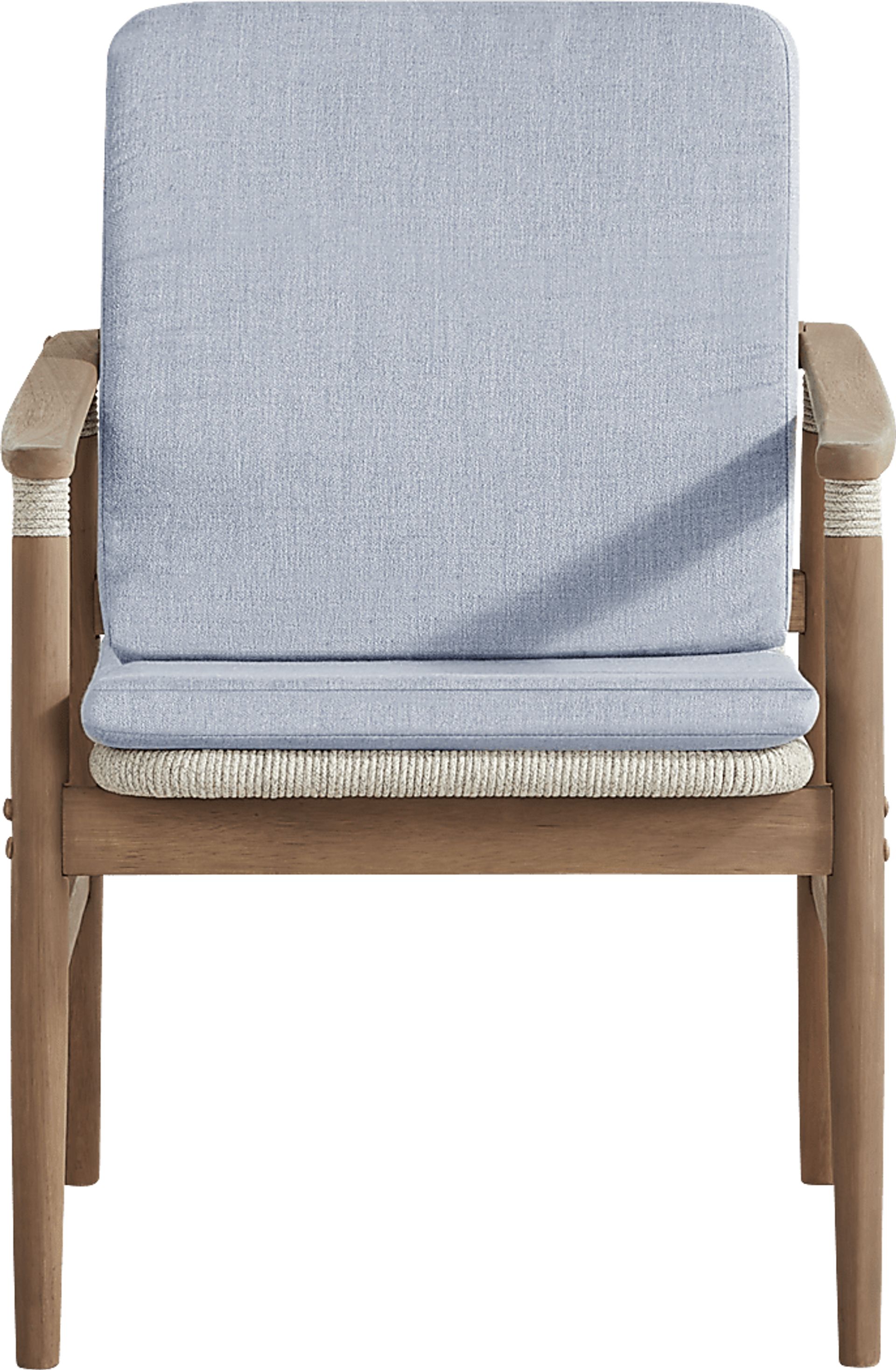 Raphina Gray 5 Pc 71 in. Outdoor Dining Set with Rain Cushions - Image 7