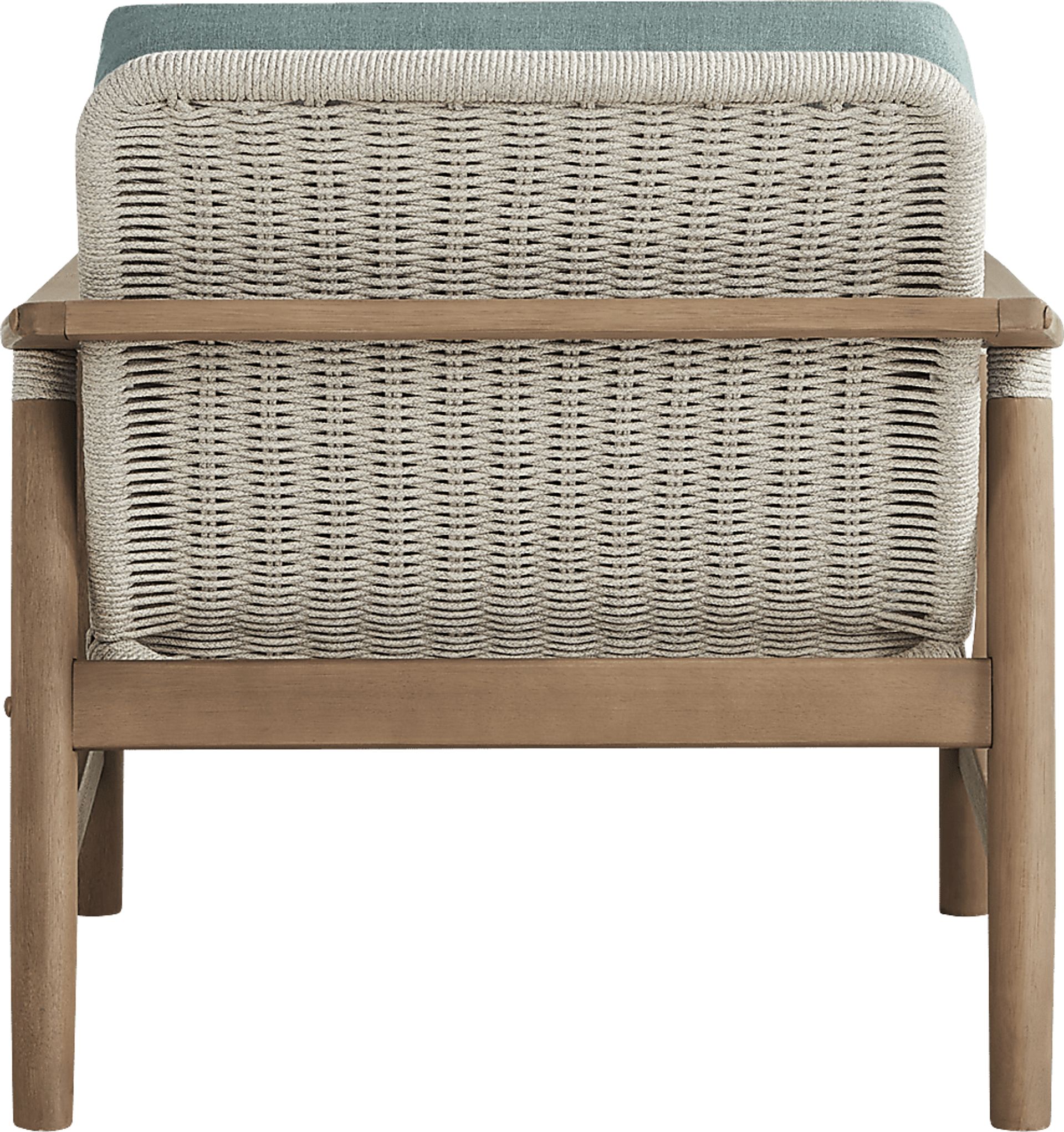 Raphina Gray 5 Pc Outdoor Chat Set with Jungle Cushions - Image 4
