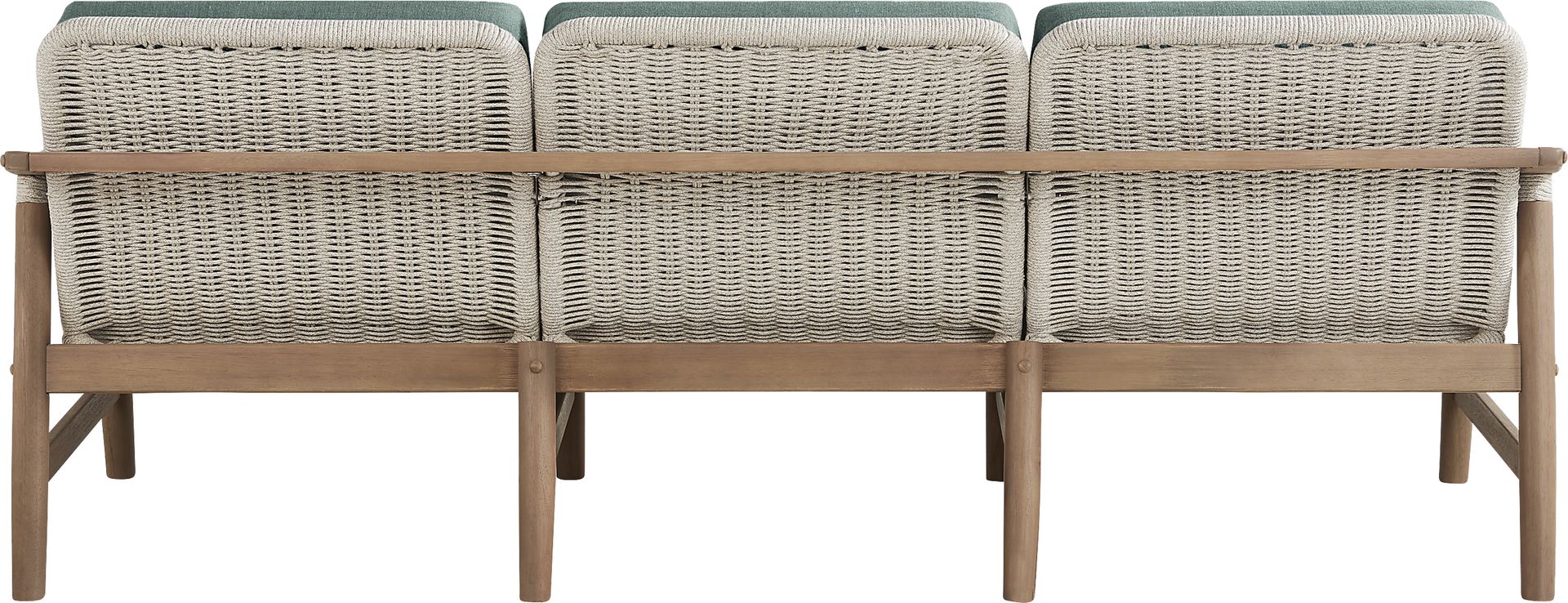 Raphina Gray Outdoor Sofa with Jungle Cushions - Image 4