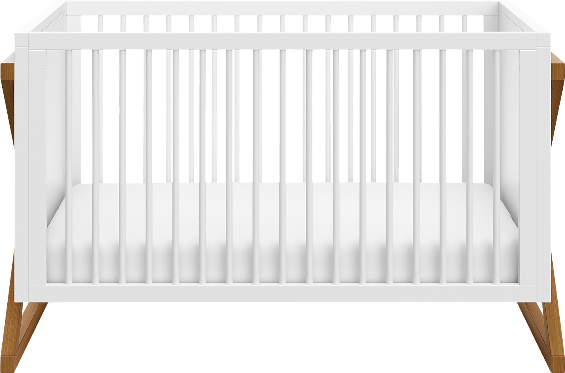 Rastus White Convertible Crib - Image 3