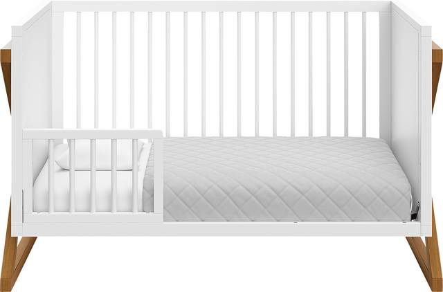 Rastus White Convertible Crib - Thumbnail - Image 4