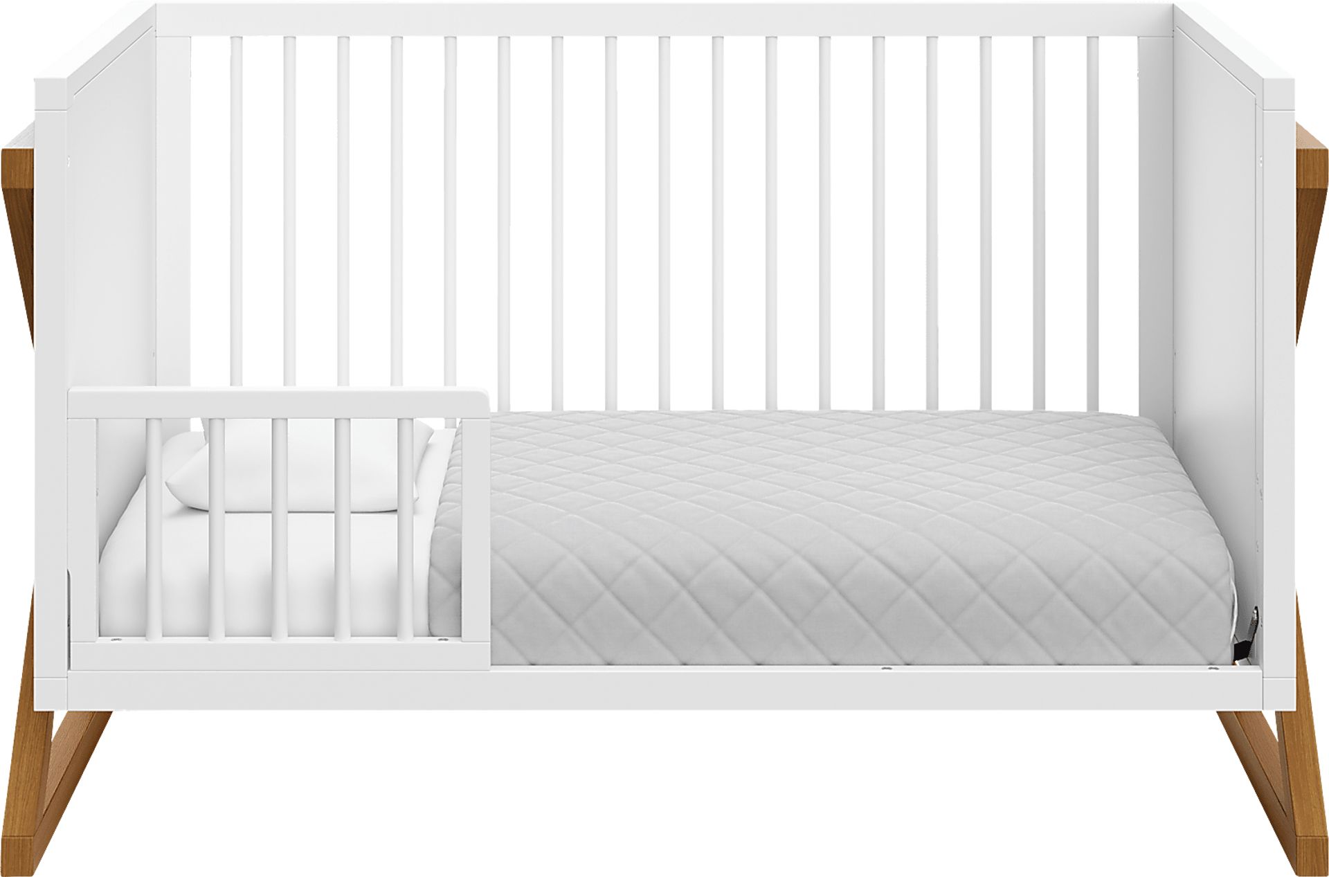 Rastus White Convertible Crib - Image 4