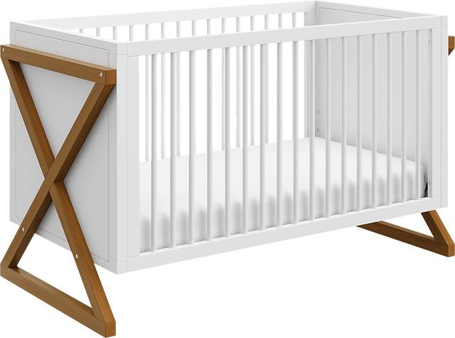 Rastus White Convertible Crib - Thumbnail - Image 1