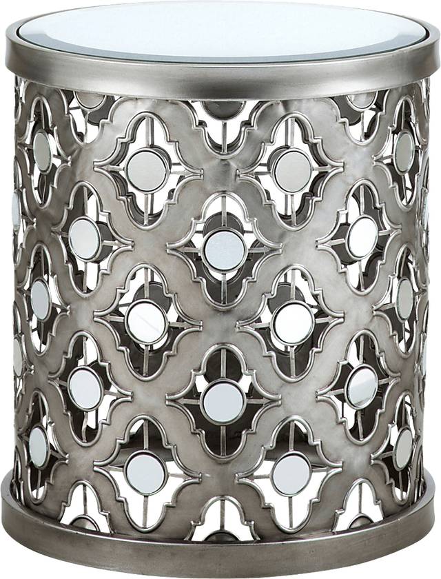 Ratama Silver Accent Table - Thumbnail - Image 1