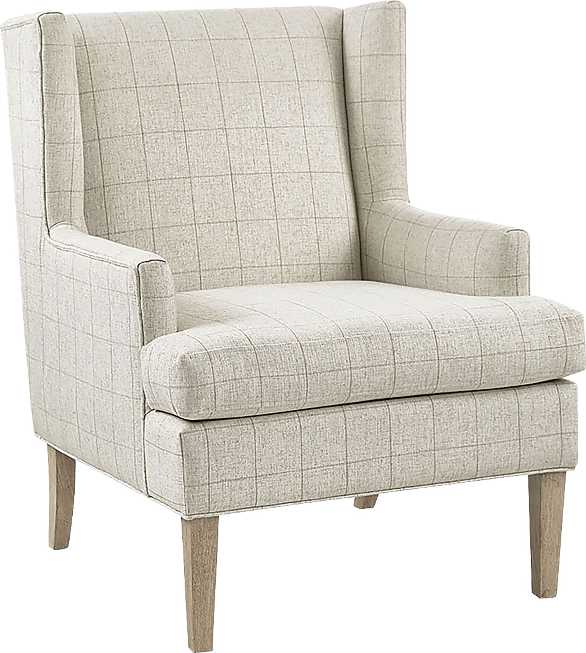 Raum Beige Accent Chair - Image 1