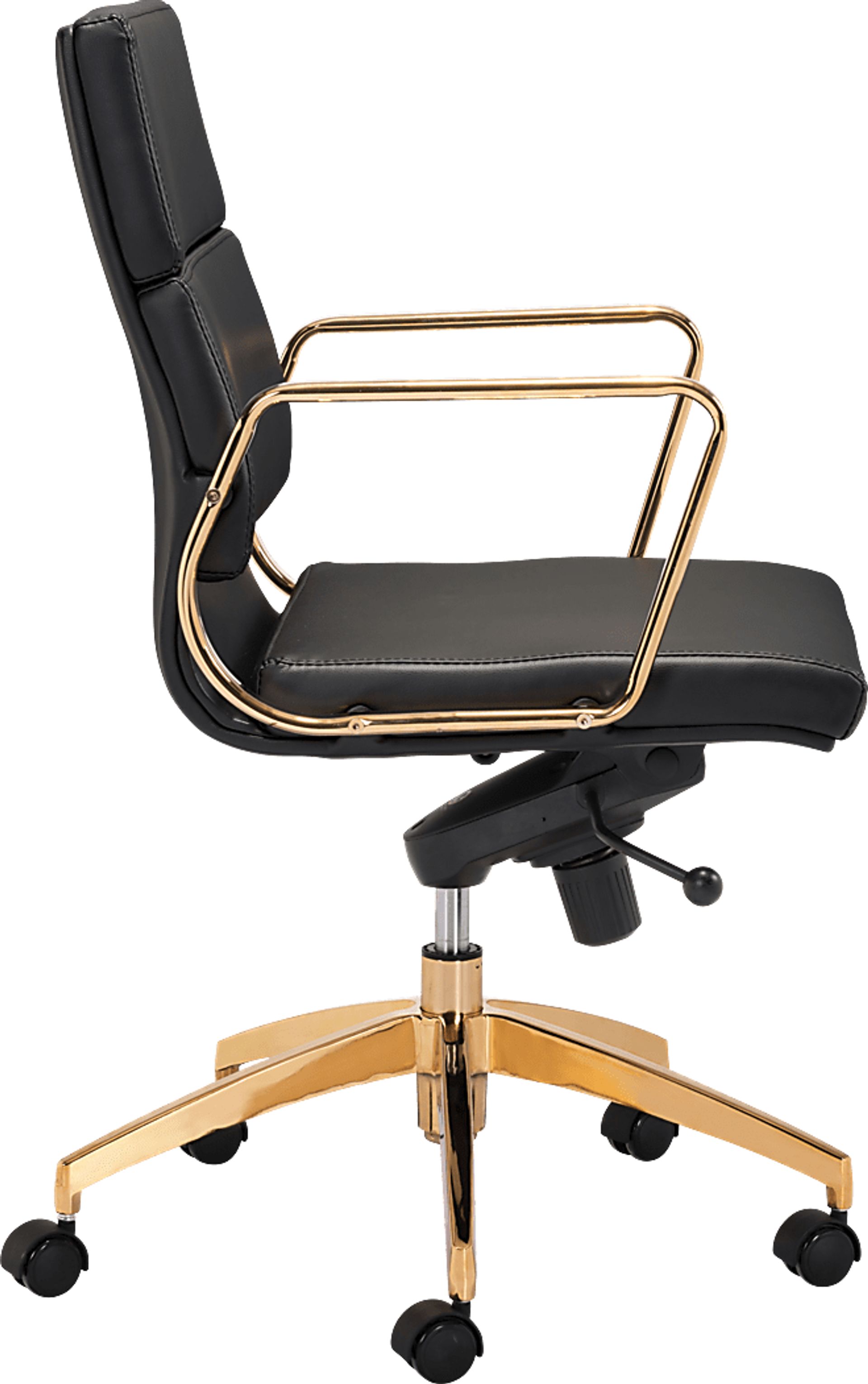Ravanna Black Desk Chair - Image 3