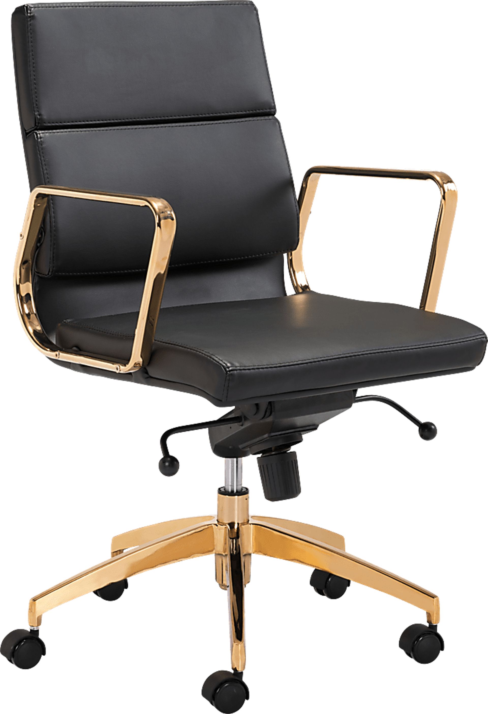 Ravanna Black Desk Chair - Image 1
