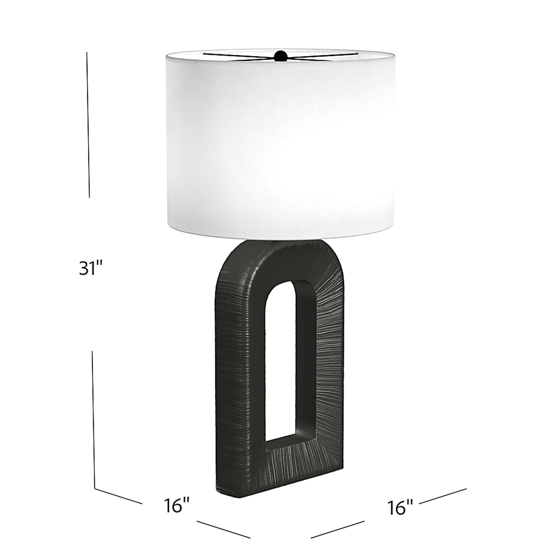 Ravel Avenue Black Lamp - Image 6