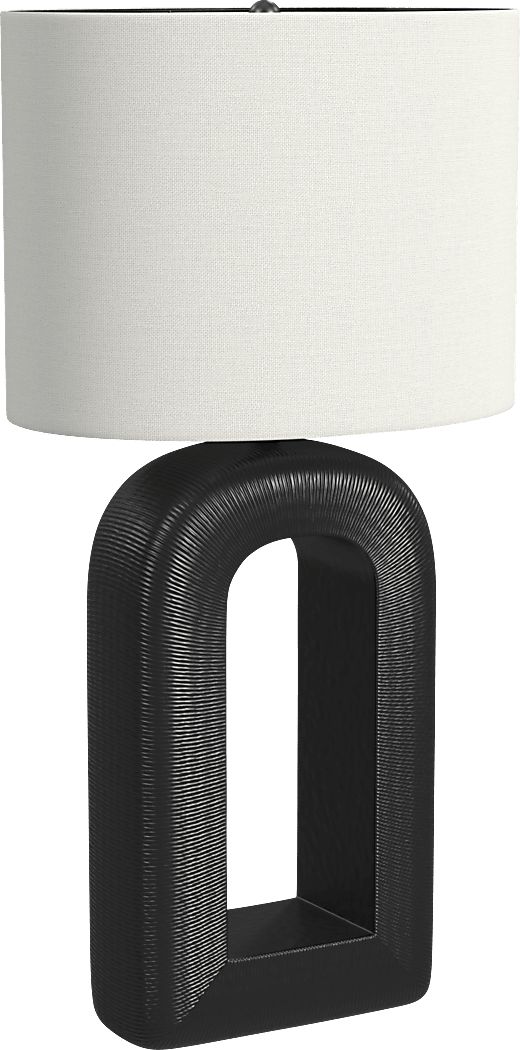 Ravel Avenue Black Lamp
