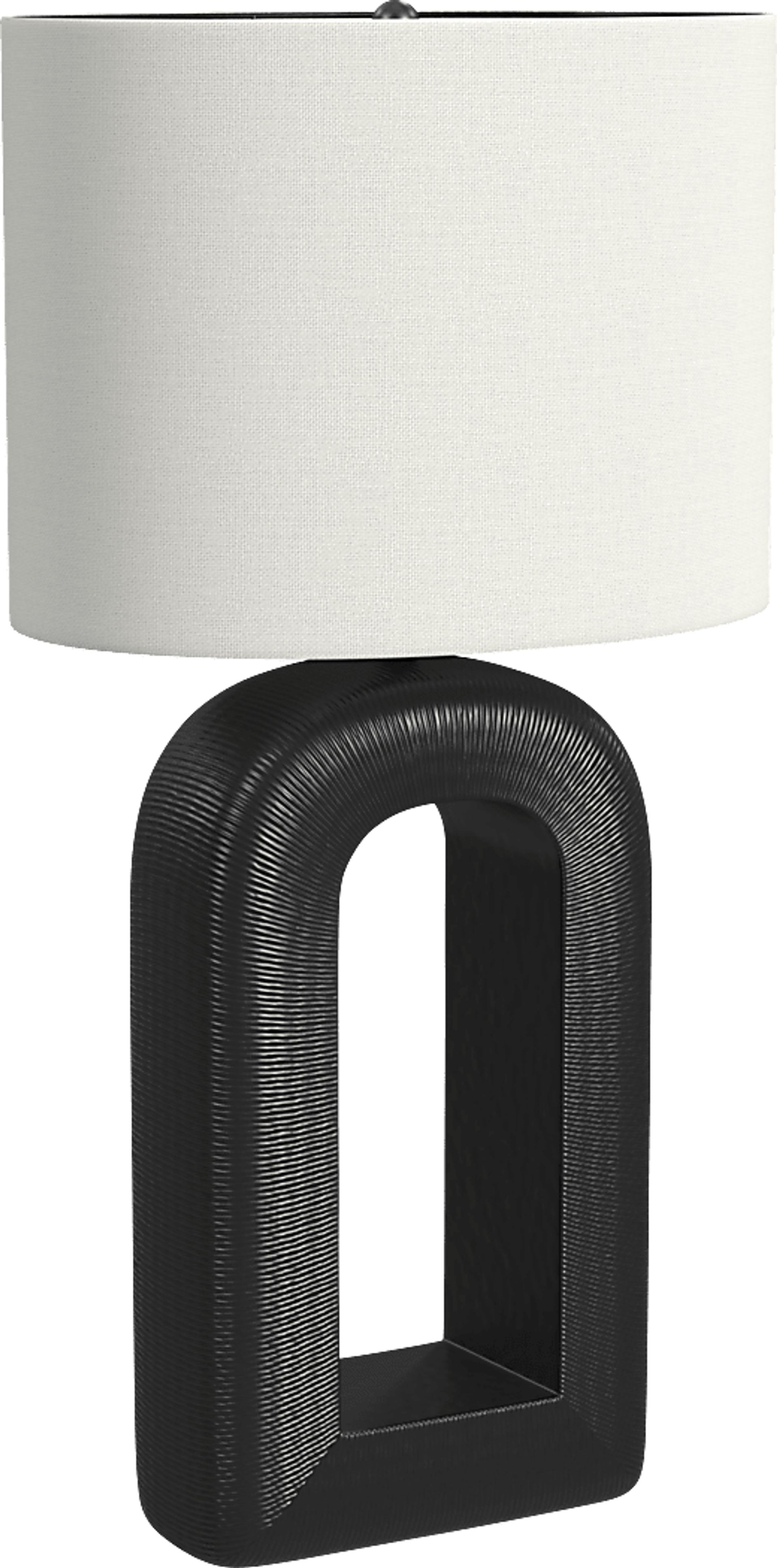 Ravel Avenue Black Lamp - Image 1