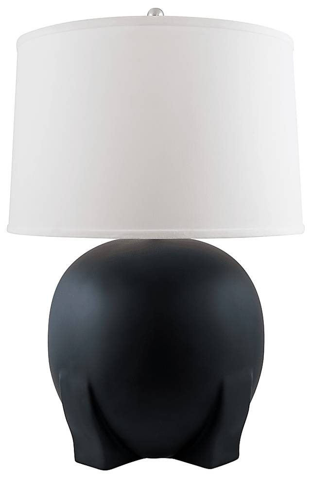 Raven Hill Black Lamp - Thumbnail - Image 1