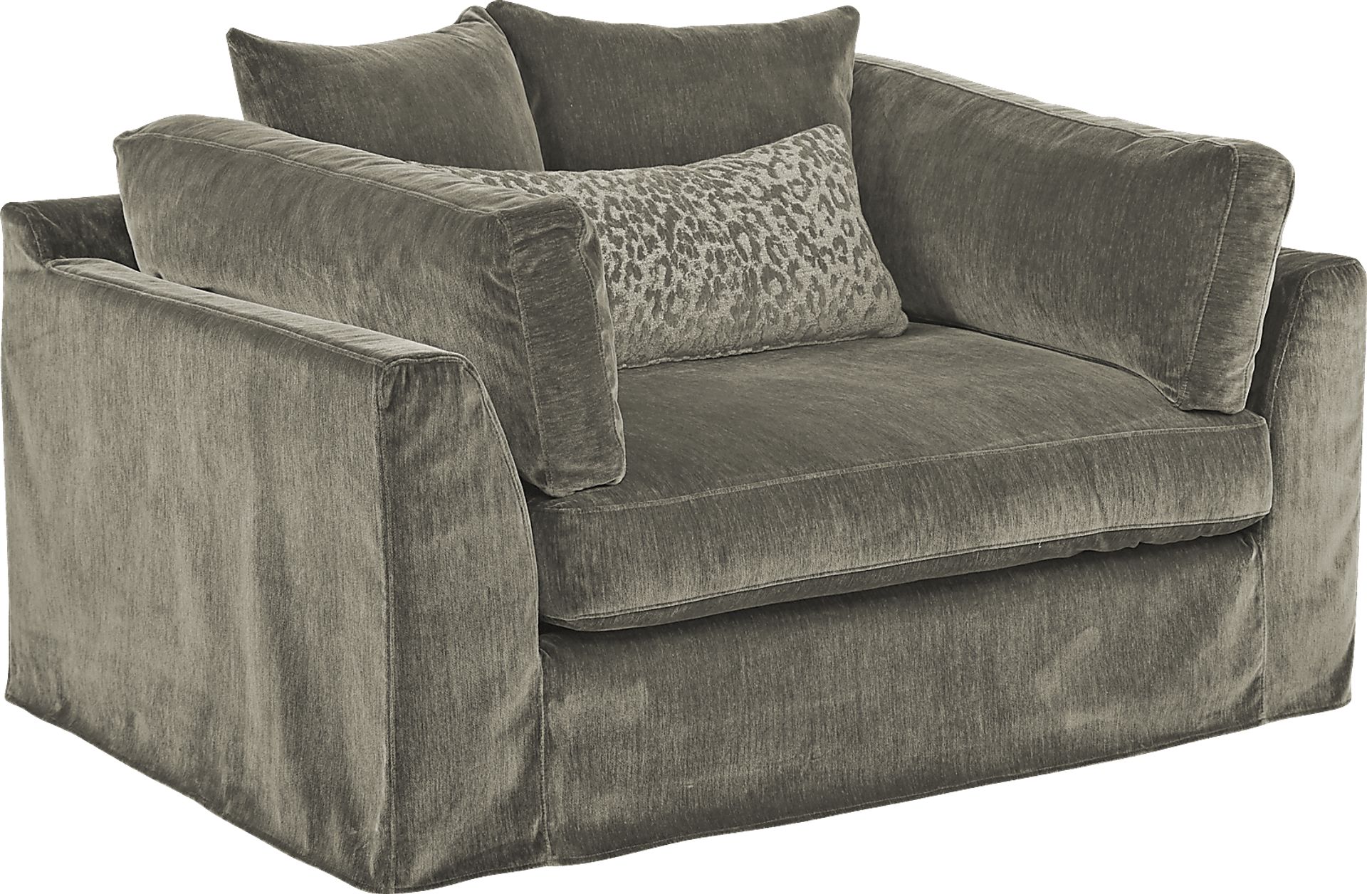 Raven Lane Gray Chair - Image 1