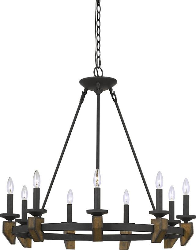 Raven Peak Brown Chandelier - Thumbnail - Image 1