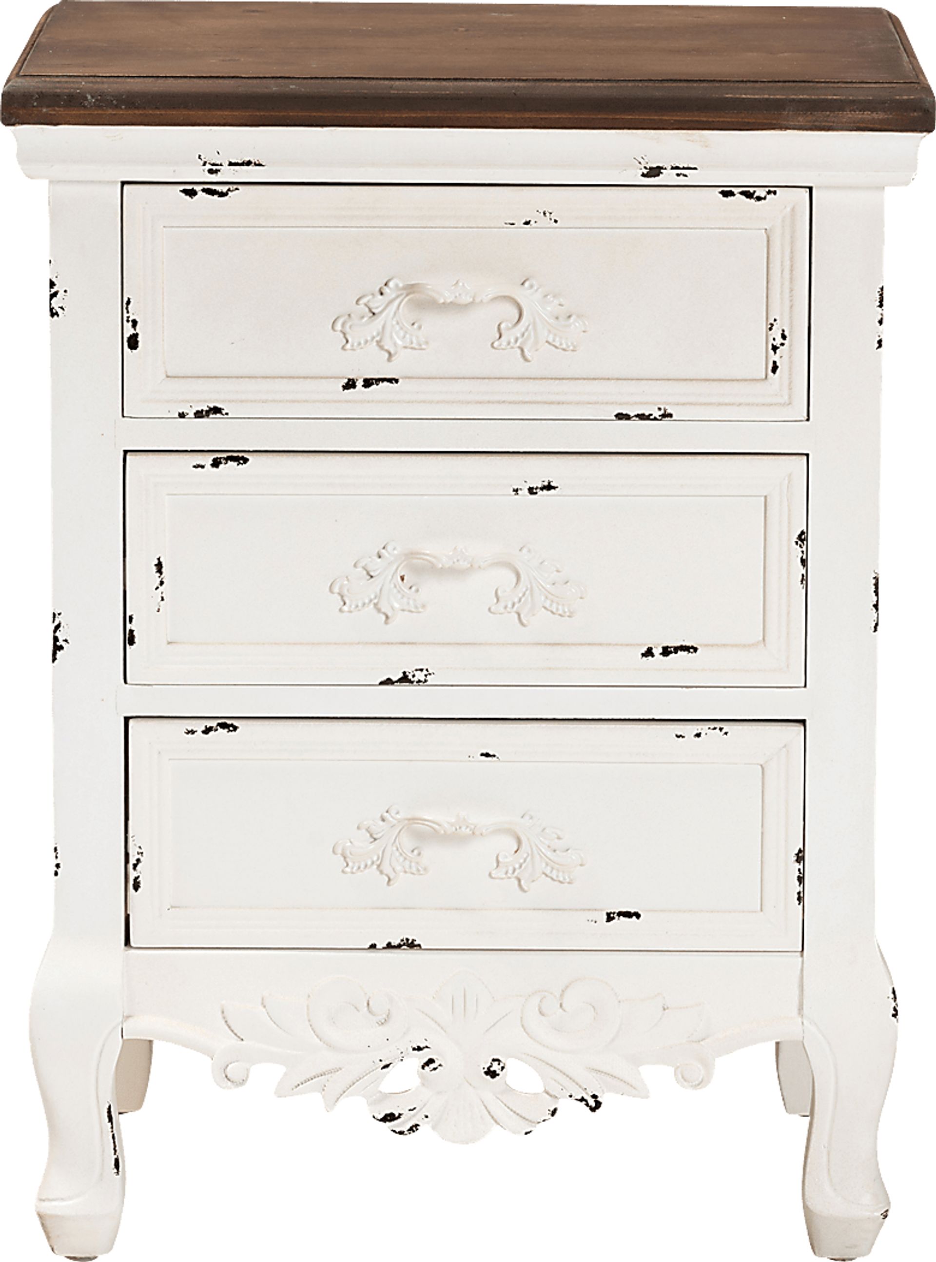 Raveneaux White Nightstand - Image 3