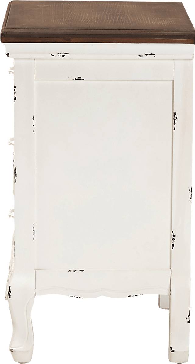 Raveneaux White Nightstand - Thumbnail - Image 4