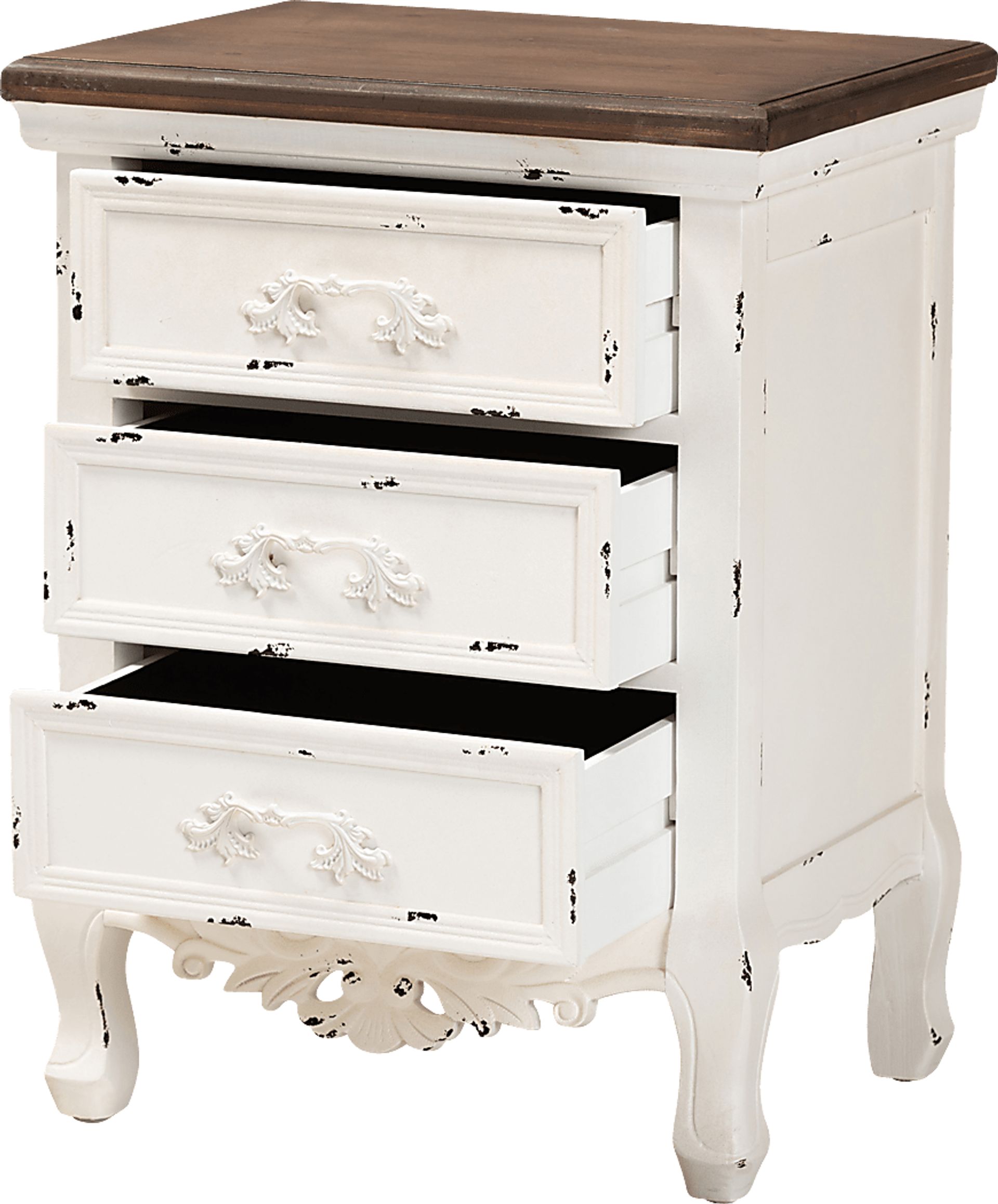 Raveneaux White Nightstand - Image 5